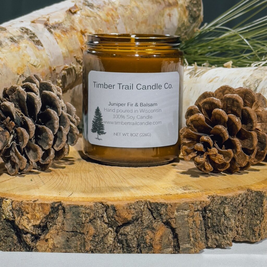 Juniper Fir & Balsam – Candle - Timber Trail Candle Company