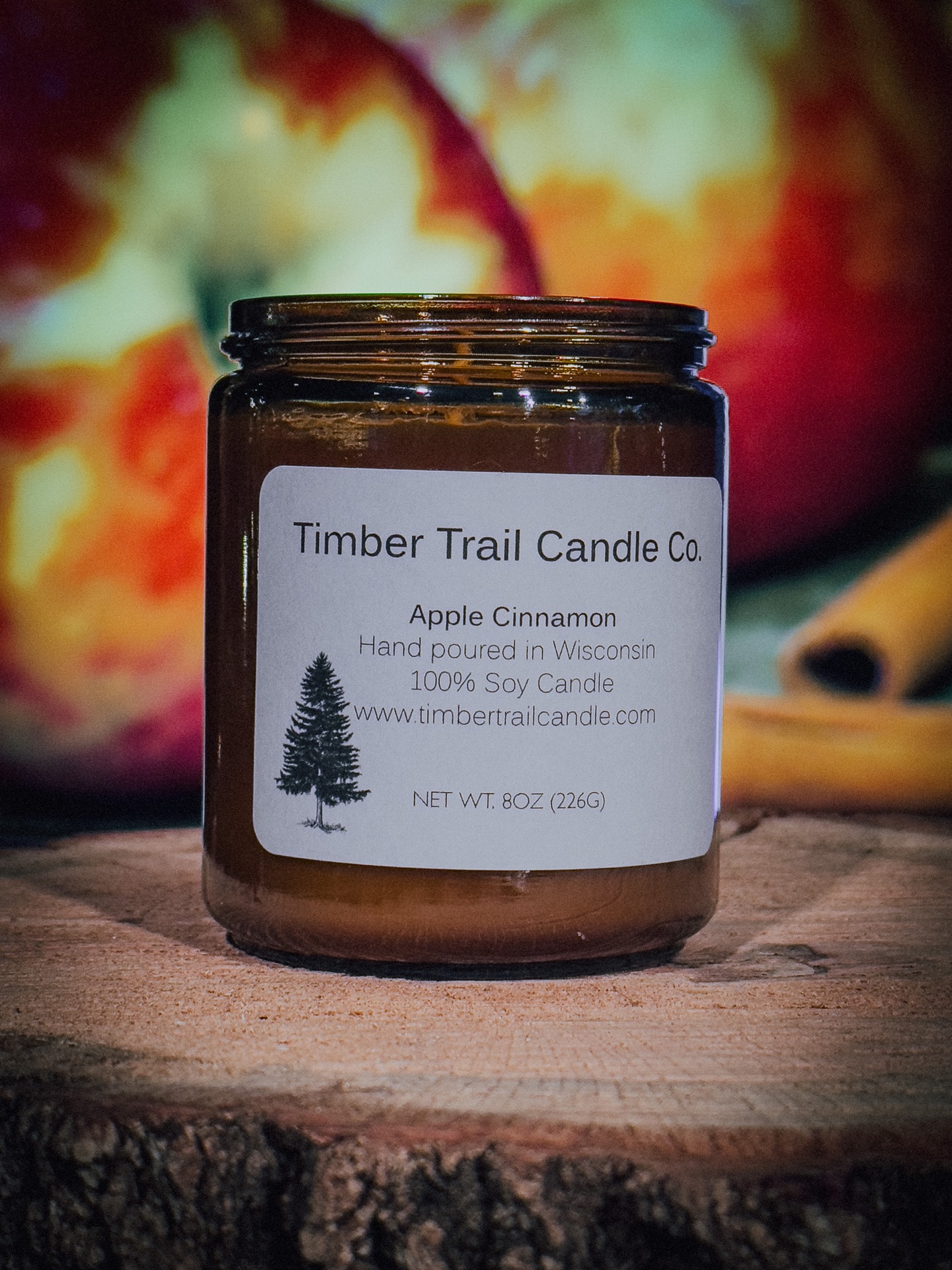 Apple Cinnamon Candle