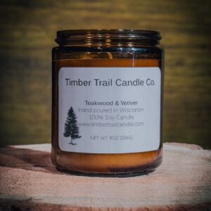 Teakwood & Vetiver - Candle