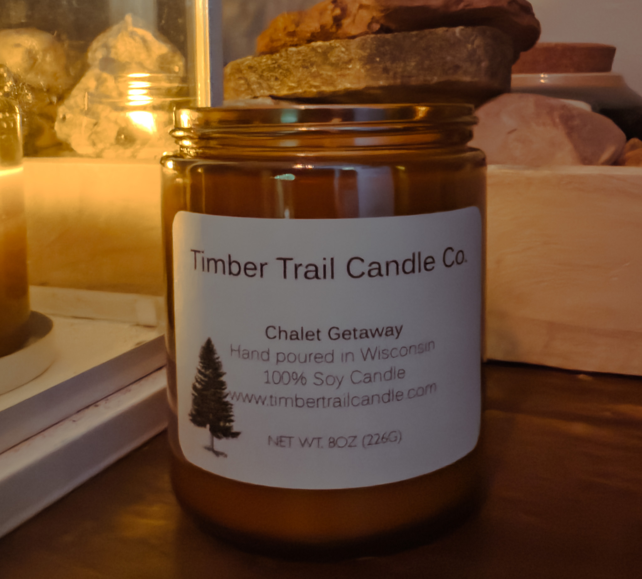 Chalet Getaway - Candle